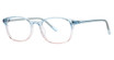 Modern Plastics I Eyeglasses GIRLY Blue/Rose/Crystal