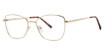 Modern Metals Eyeglasses GILDA Gold
