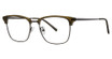 Wired Eyeglasses 6093 Oive/Dark Gunmetal