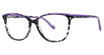 kensie Eyeglasses Sheer Violet Ink/VI