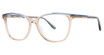 kensie Eyeglasses Sheer Peach Frost/PE