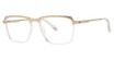 Jhane Barnes Eyeglasses Isometry Crystal/CR