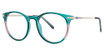 Avalon Collection 5094 Teal/Pink