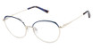 Isaac Mizrahi New York Eyeglasses IM 30099 Navy/NV