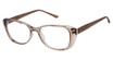 ELLE Eyeglasses EL 13571 Brown/BR