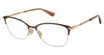 STUART WEITZMAN Eyeglasses WZN 1014/G MTBRW GLD/0UFM