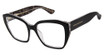 STUART WEITZMAN Eyeglasses WZN 1025/G BK PTTCRY/0W08