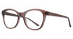 Eye Q Eyewear Eyeglasses EQ331 CRYSTAL BROWN/BRN