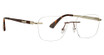 Totally Rimless Eyeglasses Fortis BROWN/BRN