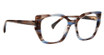 Badgley Mischka Eyeglasses Leonne MIDNIGHT BLUE/MIB