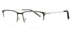 Konishi Eyeglasses KONISHI KF8645 Matte Black/Silver/C2