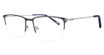 Konishi Eyeglasses KONISHI KF8645 Matte Navy/Silver/C3