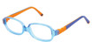 Life Italia Eyeglasses NI-159 BLUE ORANGE/3
