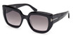 Tom Ford Eyeglasses FT1192 shiny black / gradient smoke/01B