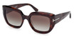 Tom Ford Eyeglasses FT1192 dark havana / gradient smoke/52B