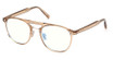 Tom Ford Eyeglasses FT5982-B shiny light brown/045