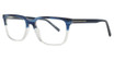 Nautica Eyeglasses N8193 BLUE HORN GRADIENT/441