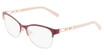 Nine West Eyeglasses NW8024 MAUVE/ROSE GOLD/670