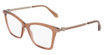 Ferragamo SF3024 TRANSPARENT BROWN/232