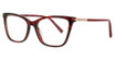 Marchon NYC Eyeglasses M-5040 GRAPHIC RUBY/626