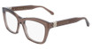 Ferragamo Eyeglasses SF3022 TRANSPARENT BROWN/232