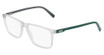 Nautica Eyeglasses N8195 CRYSTAL CLEAR/971