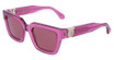 Ferragamo Eyeglasses SF2066S TRANSPARENT CYCLAMEN/665