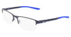 Nike Eyeglasses NIKE 8159 MATTE OBSIDIAN/RACER BLUE/411