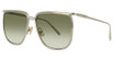 Ferragamo Eyeglasses SF324S GOLD/GREEN GRADIENT/750