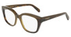 Ferragamo Eyeglasses SF3023 OPALINE KHAKI/DARK TORTOISE/338