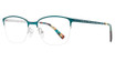 Eye Q Eyewear Eyeglasses LL35 TEAL/TEAL