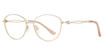 Eye Q Eyewear Eyeglasses LL37 GOLD/GOLD