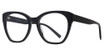 Eye Q Eyewear Eyeglasses LANGLEY BLACK/BLK