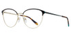Eye Q Eyewear Eyeglasses MP117 BLACK/GOLD/BLK