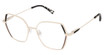 Kliik:denmark Eyeglasses K-794 BLACK TAUPE GOLD/S200