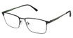 Superflex Eyeglasses SF-1188T BLACK GREEN/M100