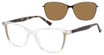 REVOLUTION Eyeglasses RAELYNN Clear/CLR