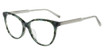 Jones New York Eyeglasses VJON800 GREEN TEXTURE