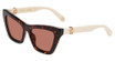 Roberto Cavalli Eyeglasses SRC091M SHINY HAVANA