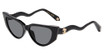 Roberto Cavalli Eyeglasses SRC128M SHINY BLACK