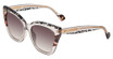 Yalea Eyeglasses SYA194V TRANSP. GREY