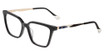 Yalea Eyeglasses VYA182 SHINY BLACK
