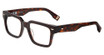 Police Eyeglasses VPLQ73 SHINY DARK HAVANA
