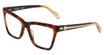 Just Cavalli Eyeglasses VJC131V HAVANA BROWN