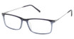 TLG Eyeglasses NU089 NAVY CRYSTAL/C03