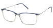 TLG Eyeglasses NU088 BLUE STRIATION/C02
