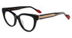 Yalea Eyeglasses VYA222 SHINY BLACK 0700