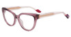 Yalea Eyeglasses VYA222 TRANSPARENT PINK 0856