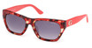 Guess? Eyeglasses GU00203-H red havana / gradient smoke/54B