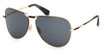 MaxMara MM0134 shiny deep gold / green/30N